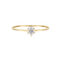 Petite Solitaire Marquise Ring-0