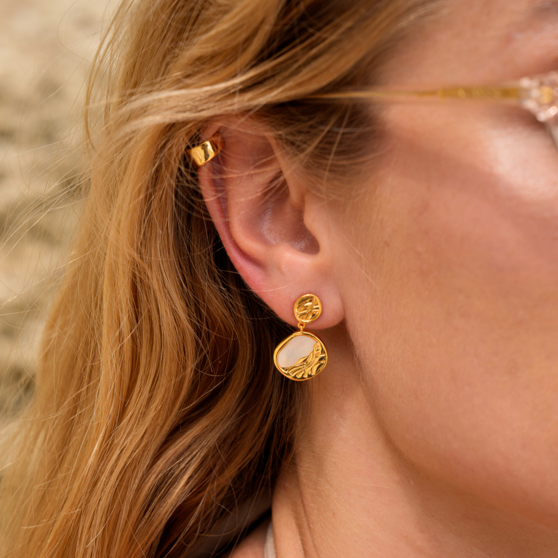 Sea Reflection Earrings-1