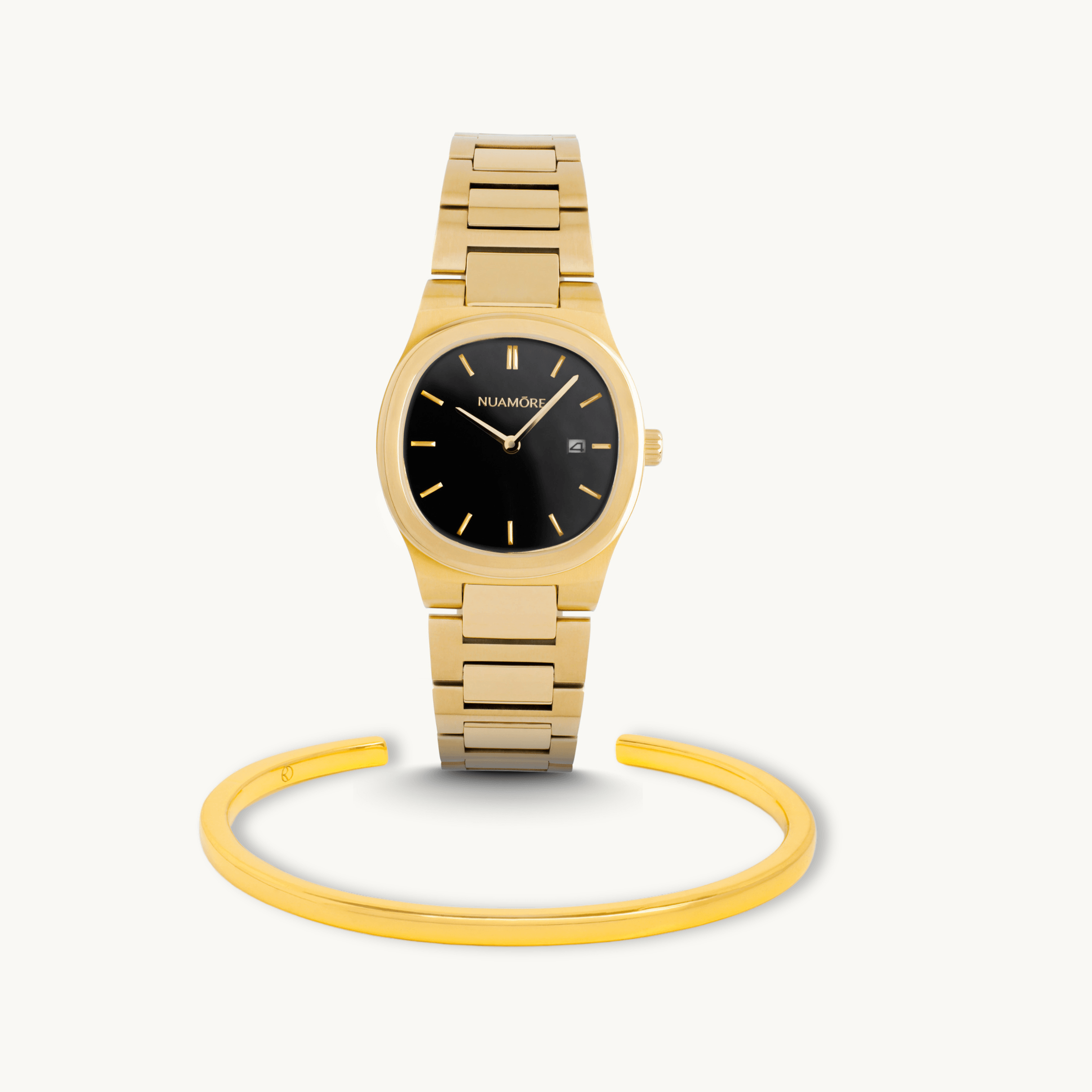 Watch and Bracelet Gold Bundle-0