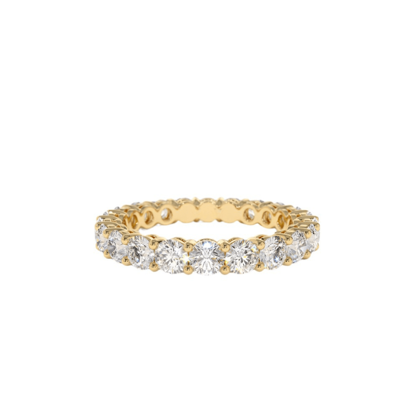 Basket Setting Full Eternity Ring-0