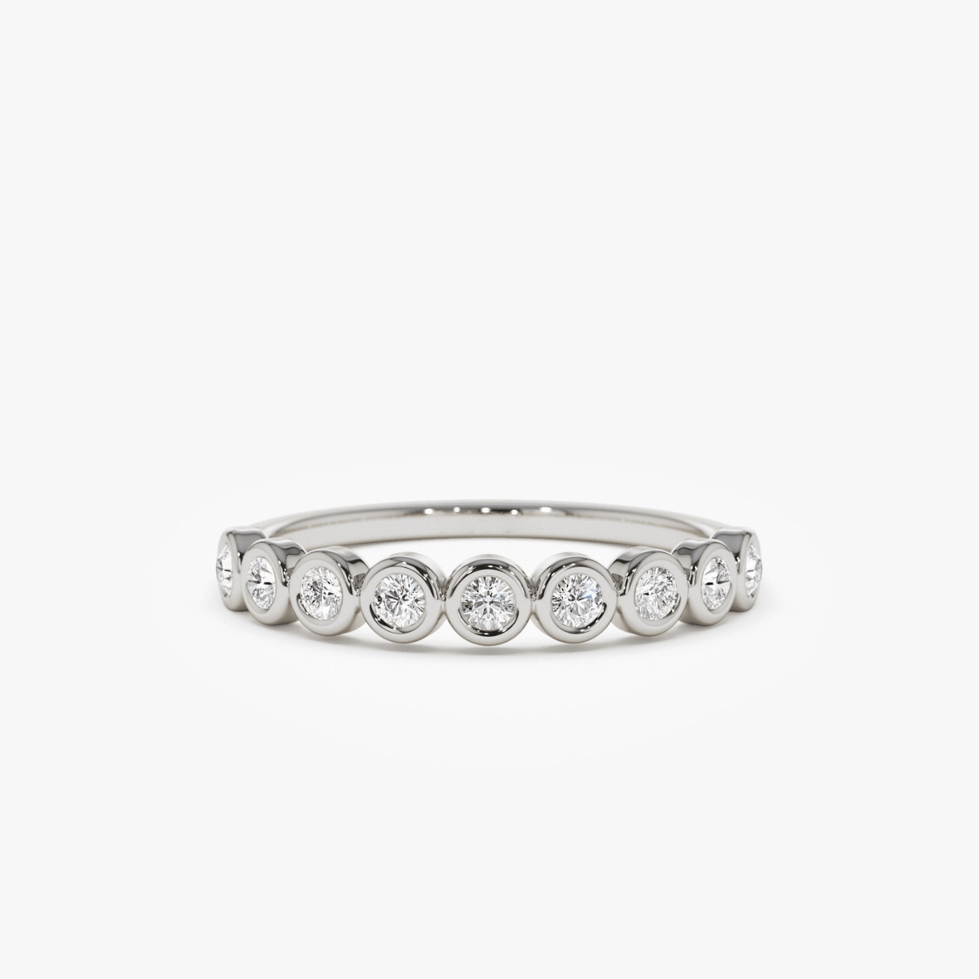 Half Eternity Wedding Ring-3