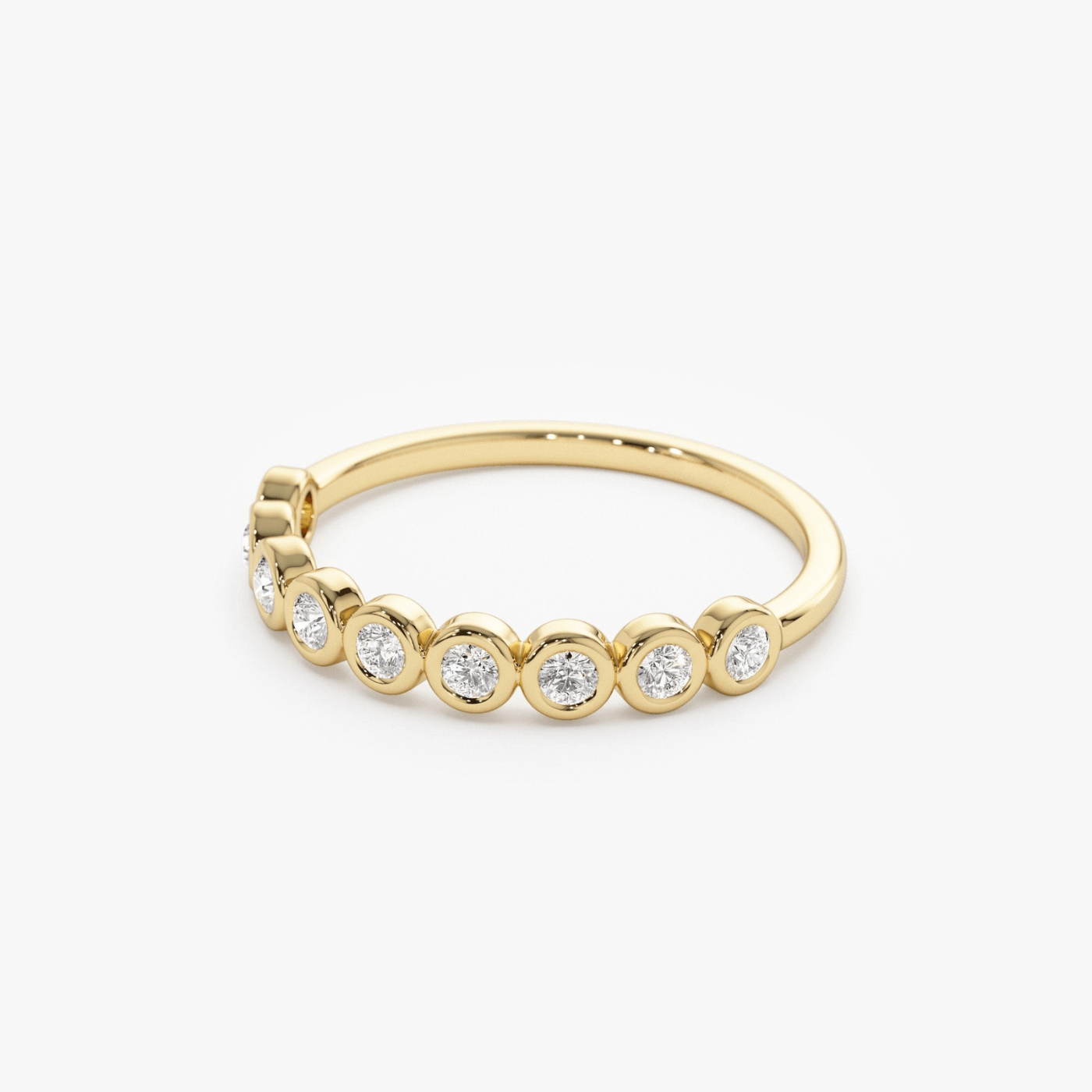 Half Eternity Wedding Ring-4