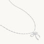 Aine Bow Necklace-3