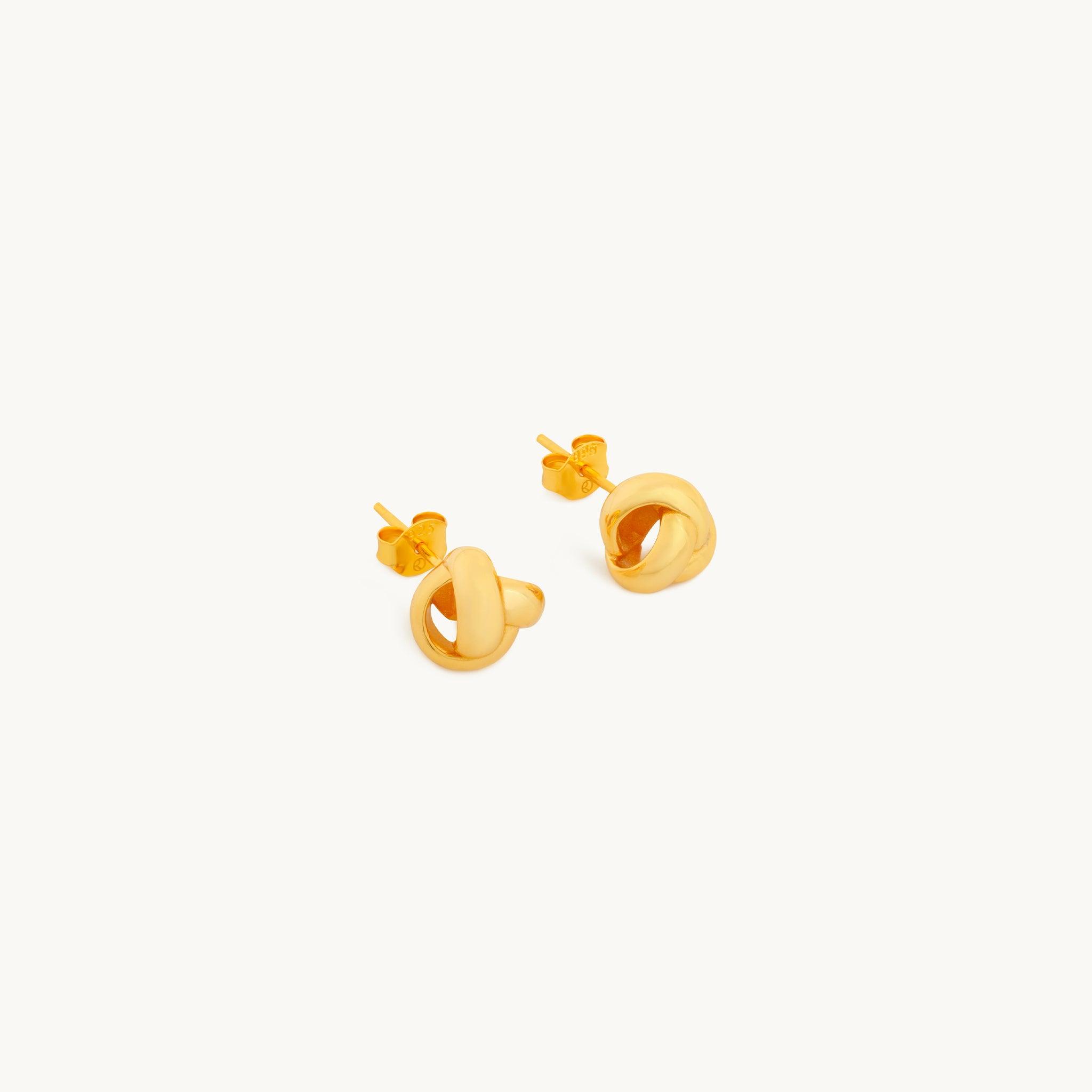 Fisherman Knot Earrings-0