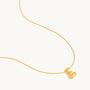 Bubbly Letter Necklace-7