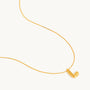 Bubbly Letter Necklace-8