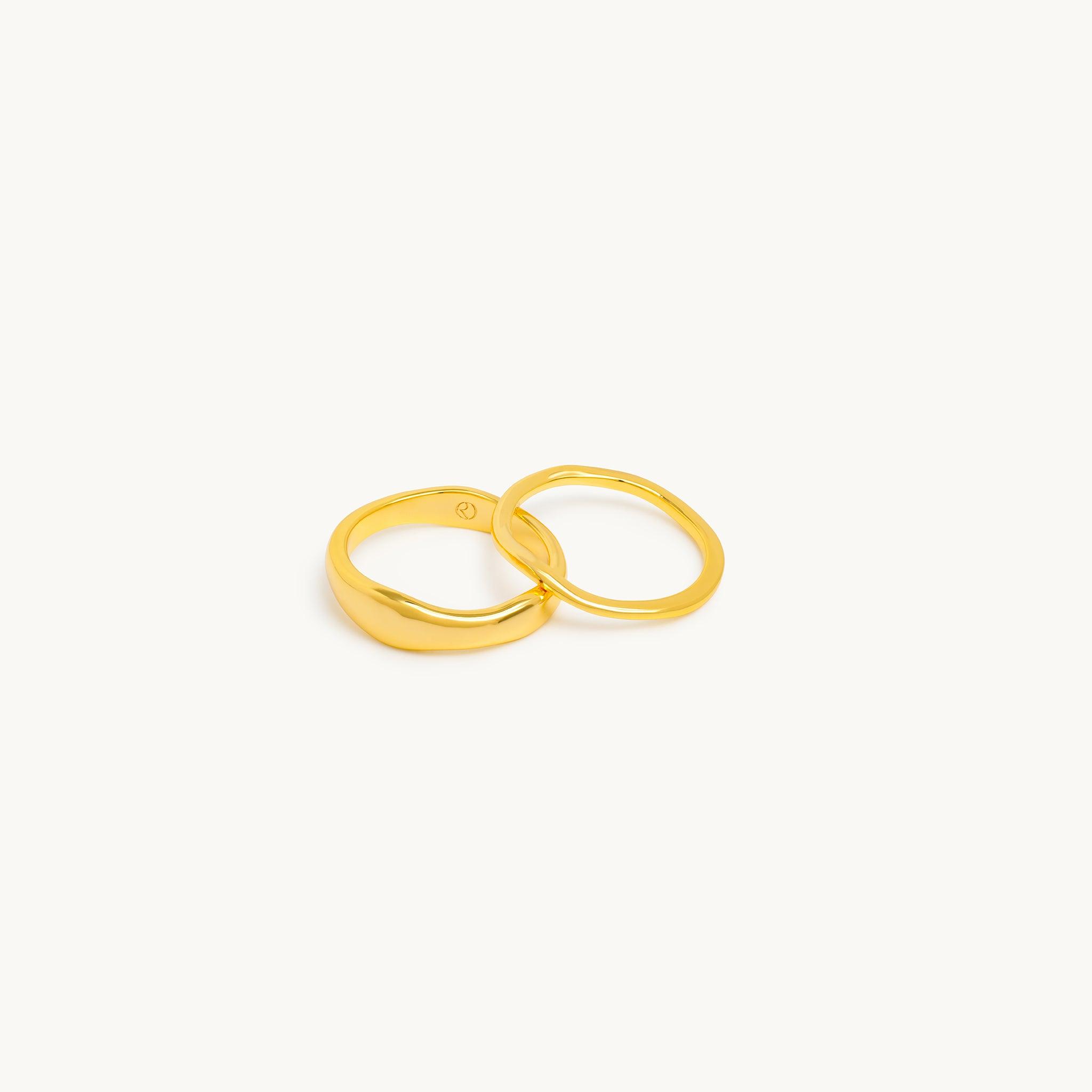 Sand Dune Stackable Ring-0