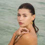 Coral Gleam Earrings-1