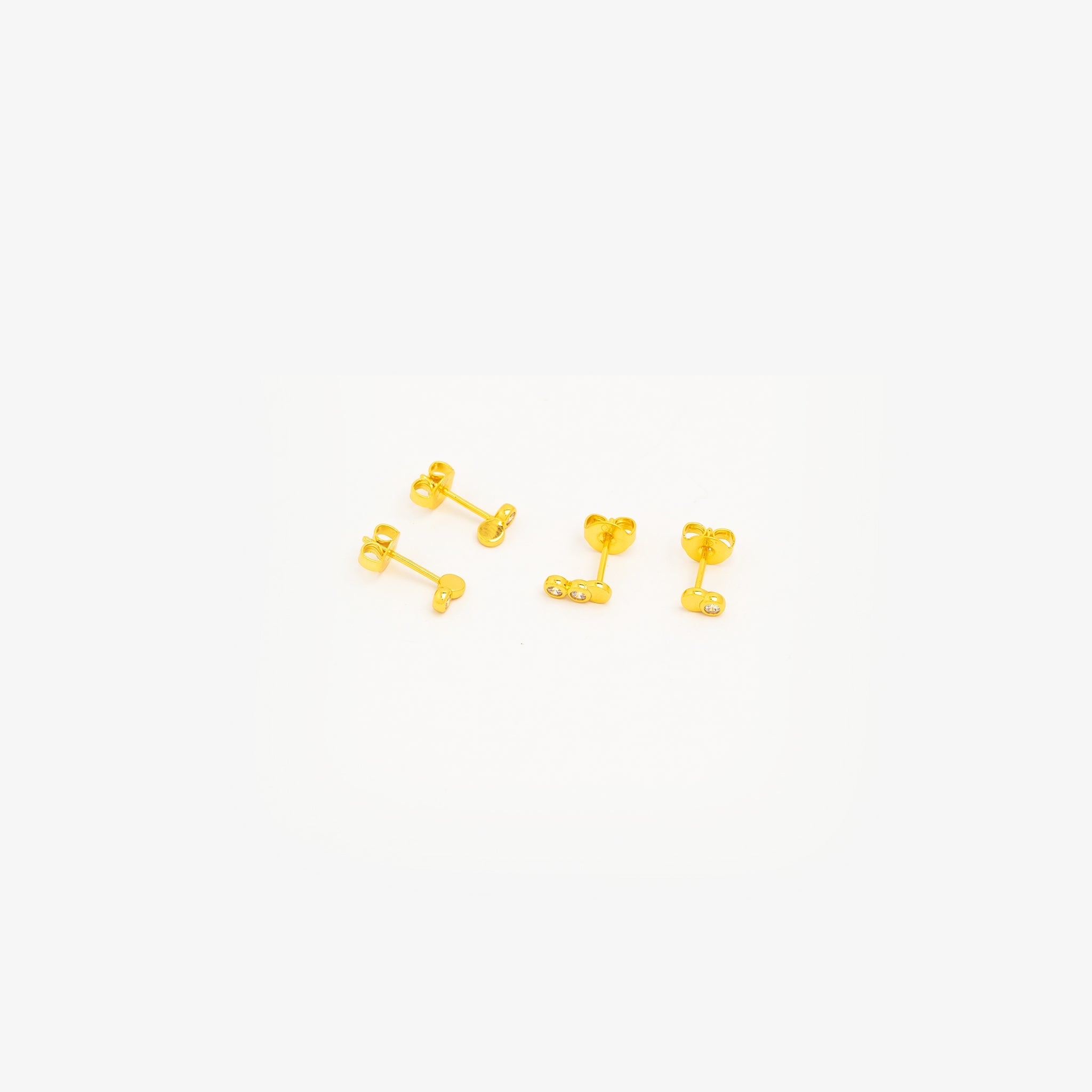Crescent Glow Earrings Set-1