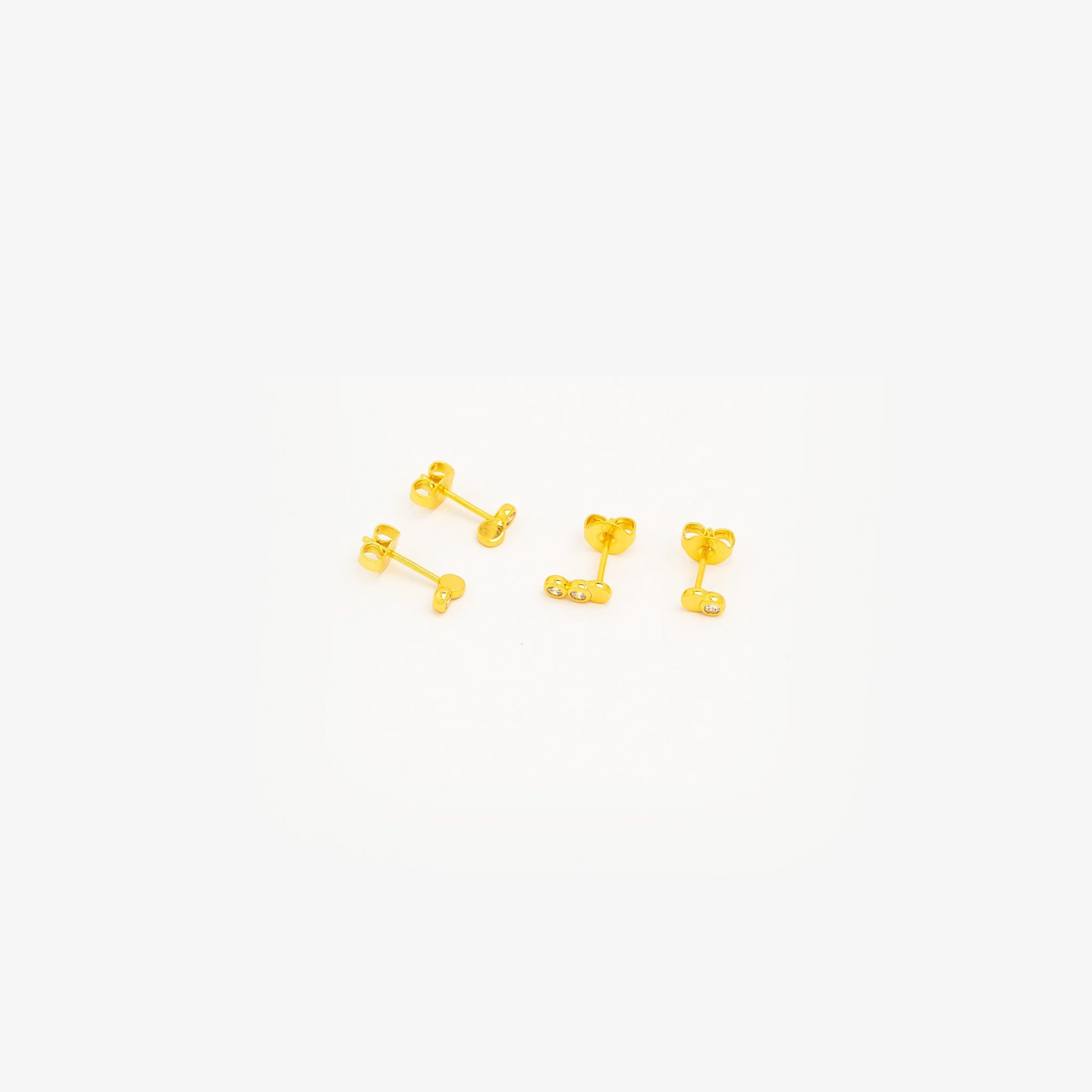Crescent Glow Earrings Set-1