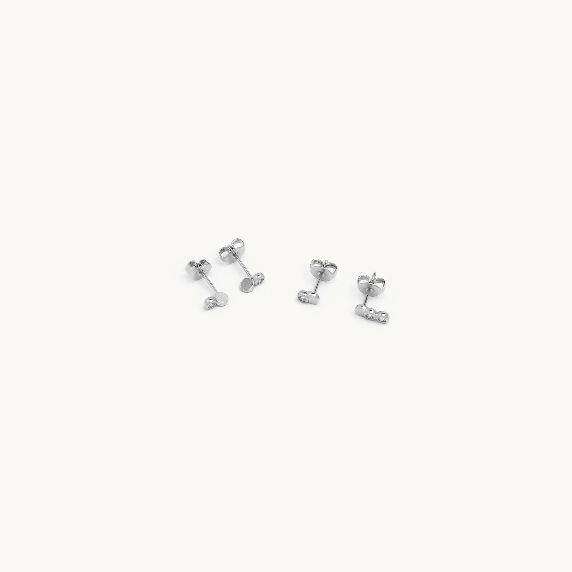 Crescent Glow Earrings Set-4