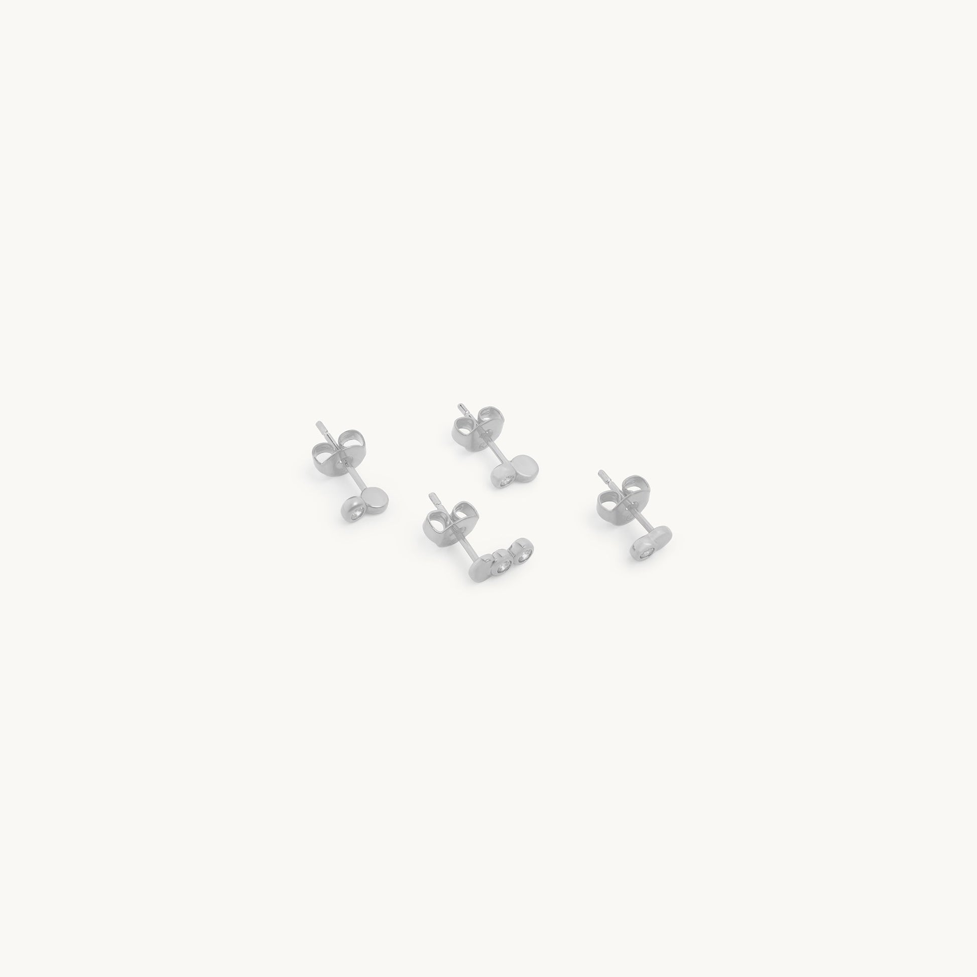 Crescent Glow Earrings Set-3