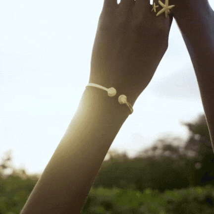 Sea Silk Shell Bracelet