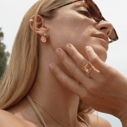 Sea Reflection Earrings
