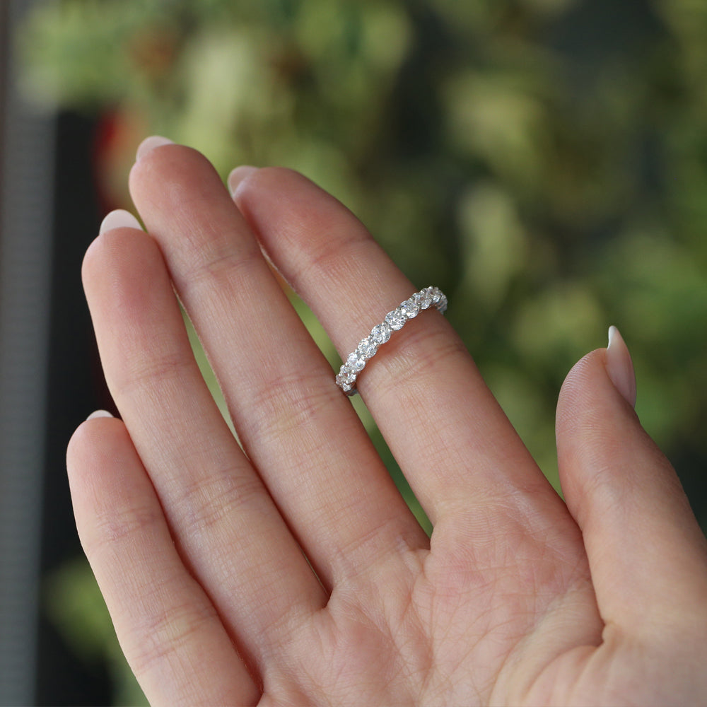 Basket Setting Full Eternity Ring-2