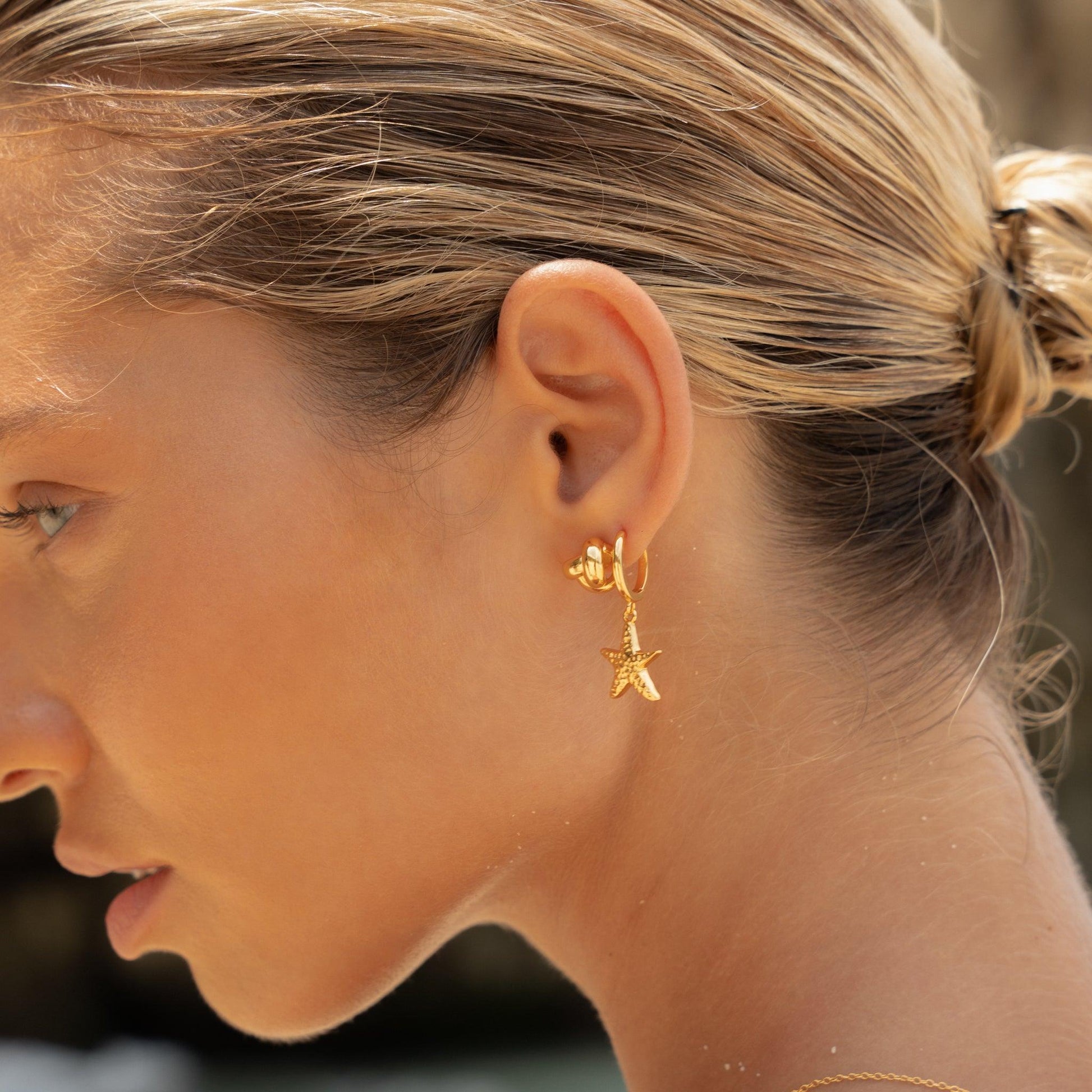 Fisherman Knot Earrings-1