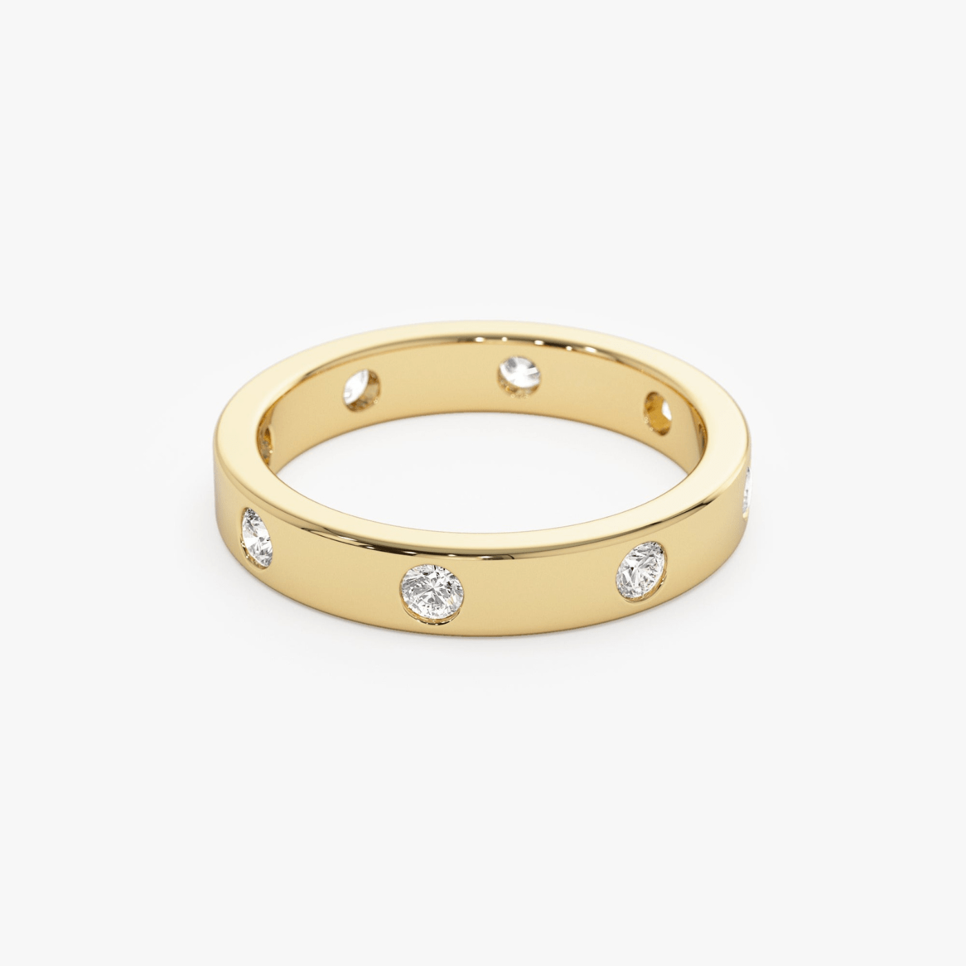 Flush Setting Full Eternity Band-4