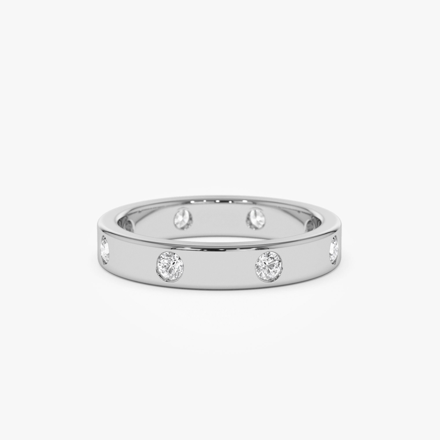 Flush Setting Full Eternity Band-5