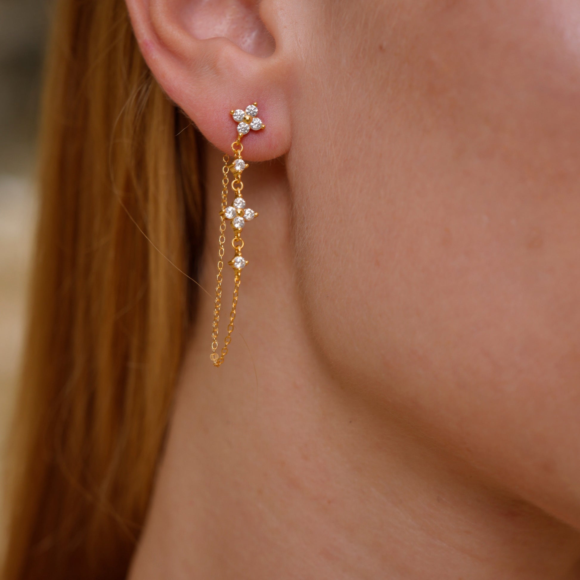 Adella Chain Earrings-2