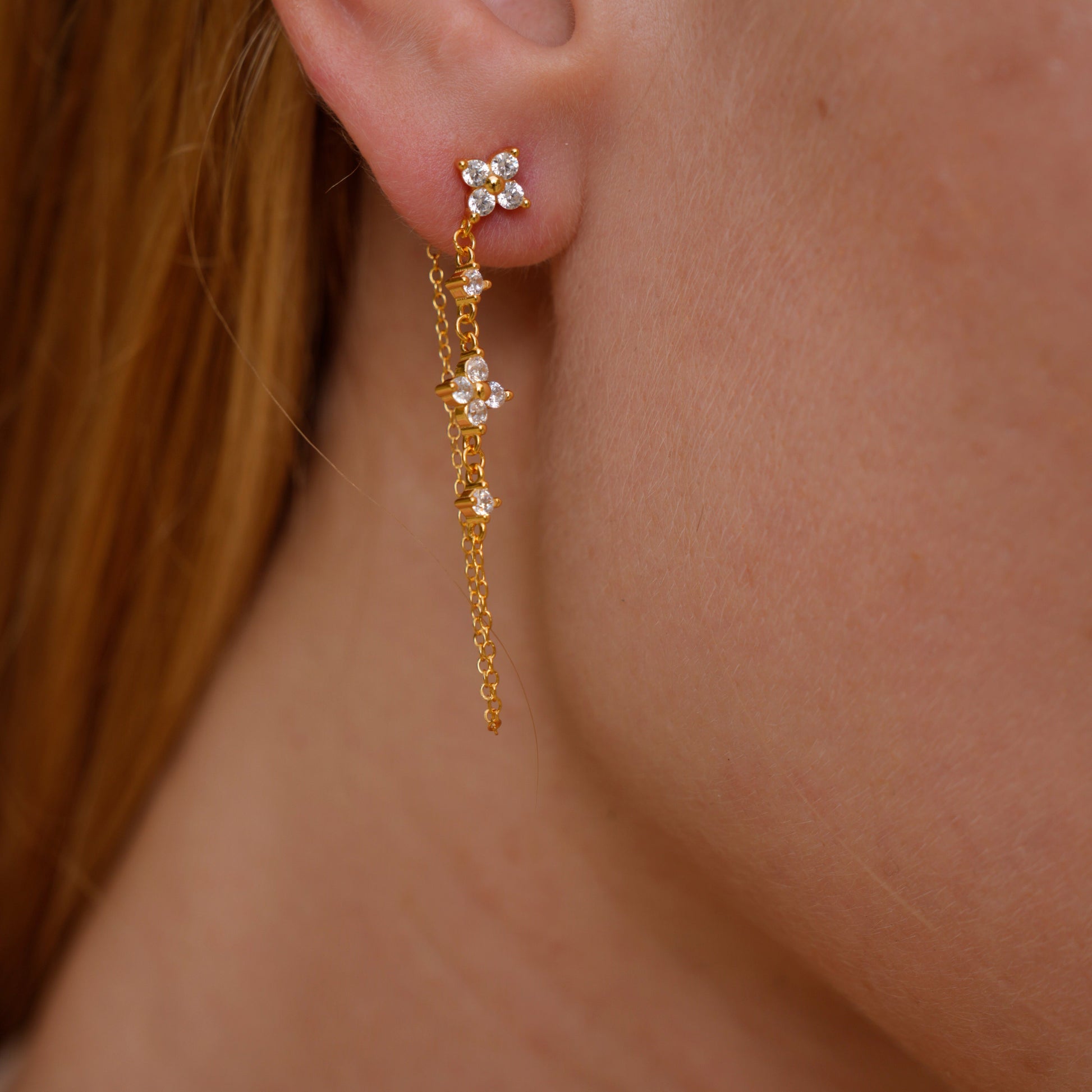 Adella Chain Earrings-3