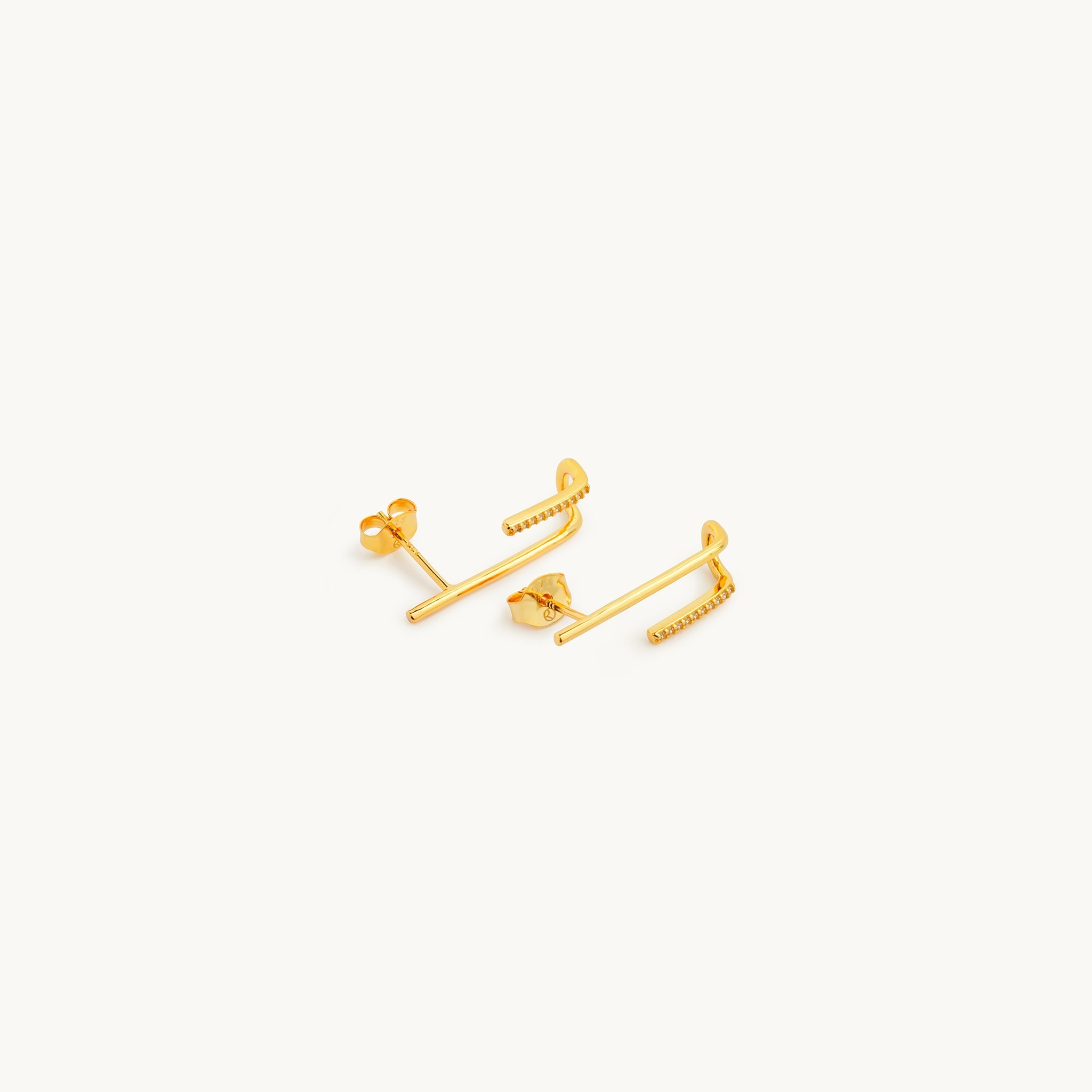 Moon Lining Earrings-0