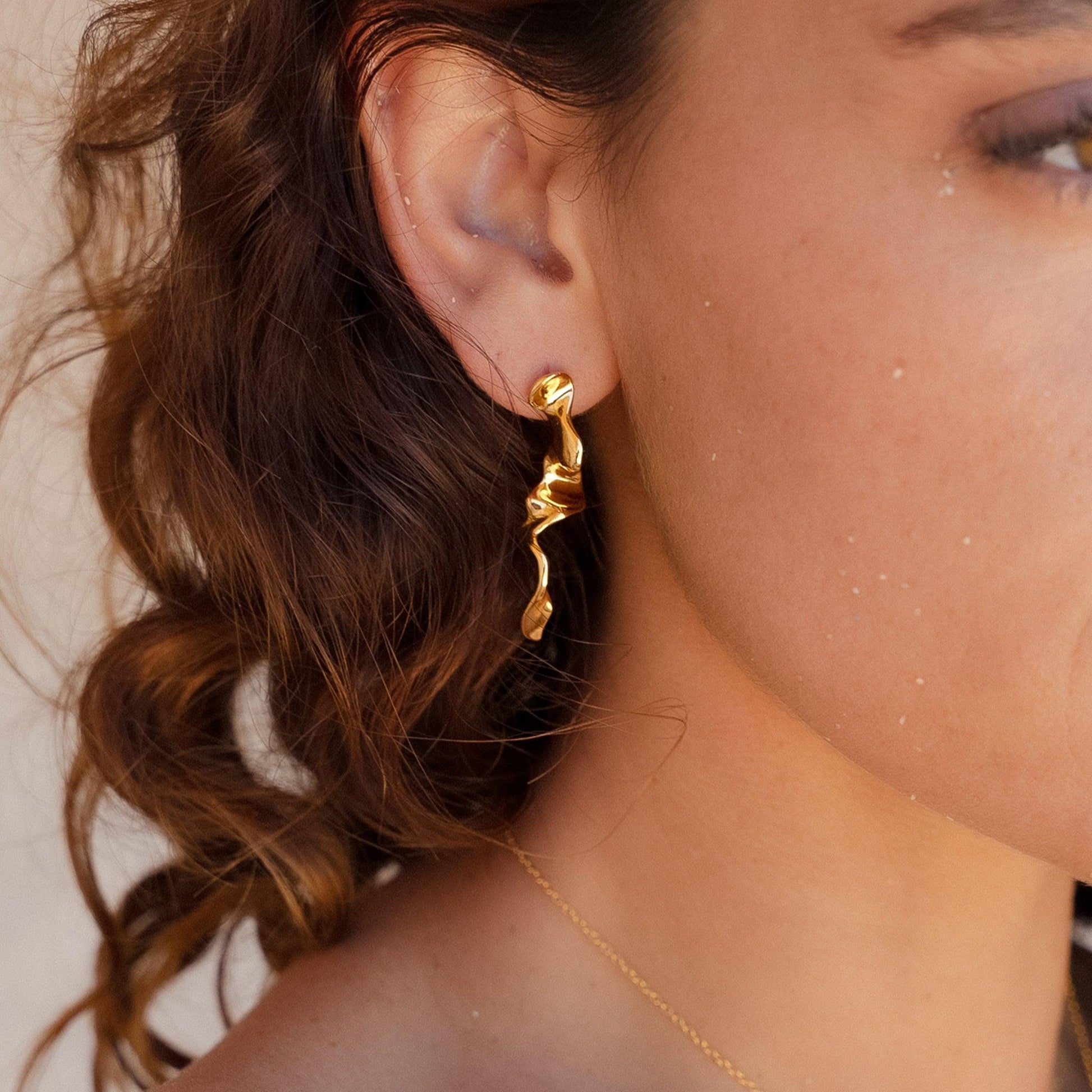 Nautical Waves Earrings-1