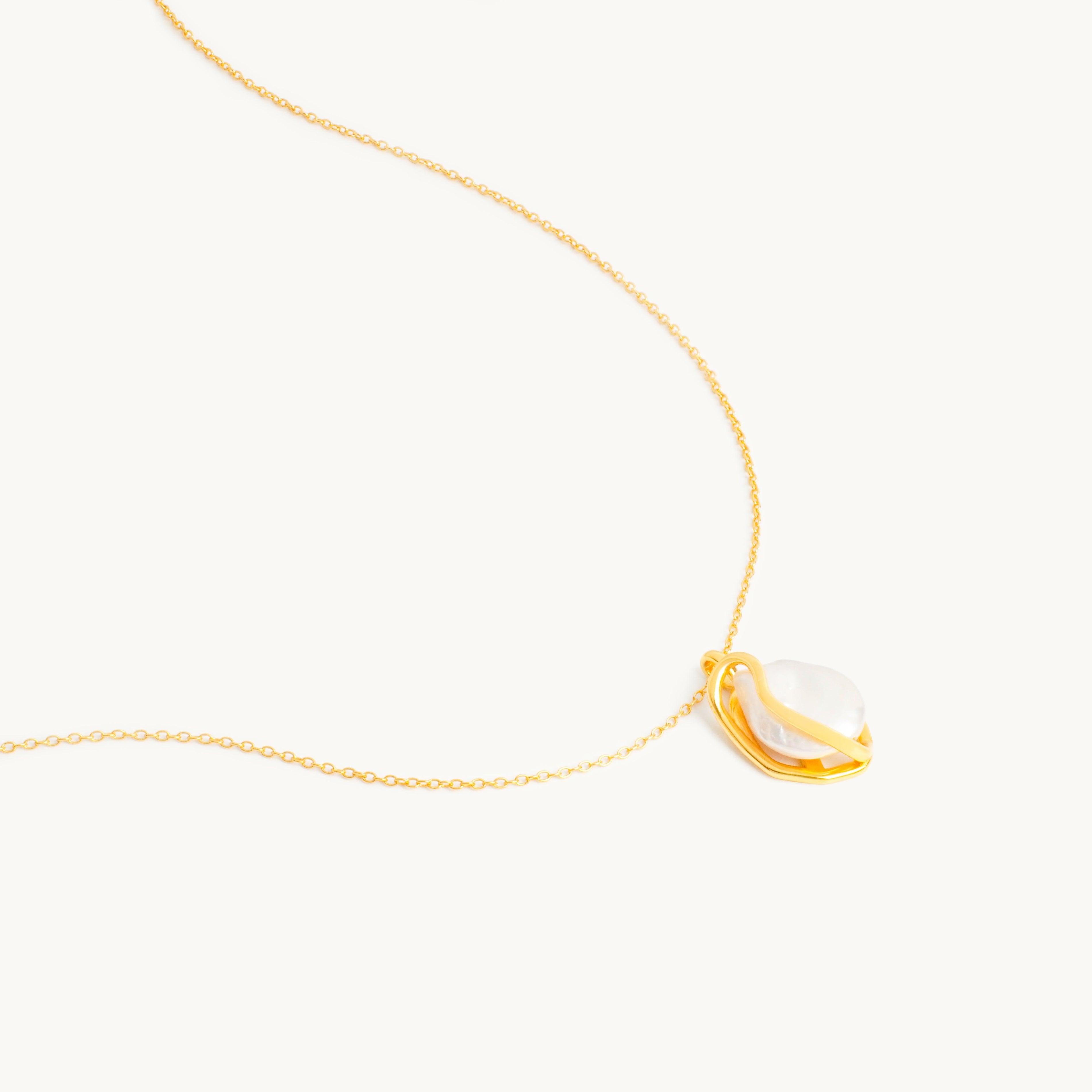 Ocean Pearl Necklace-0