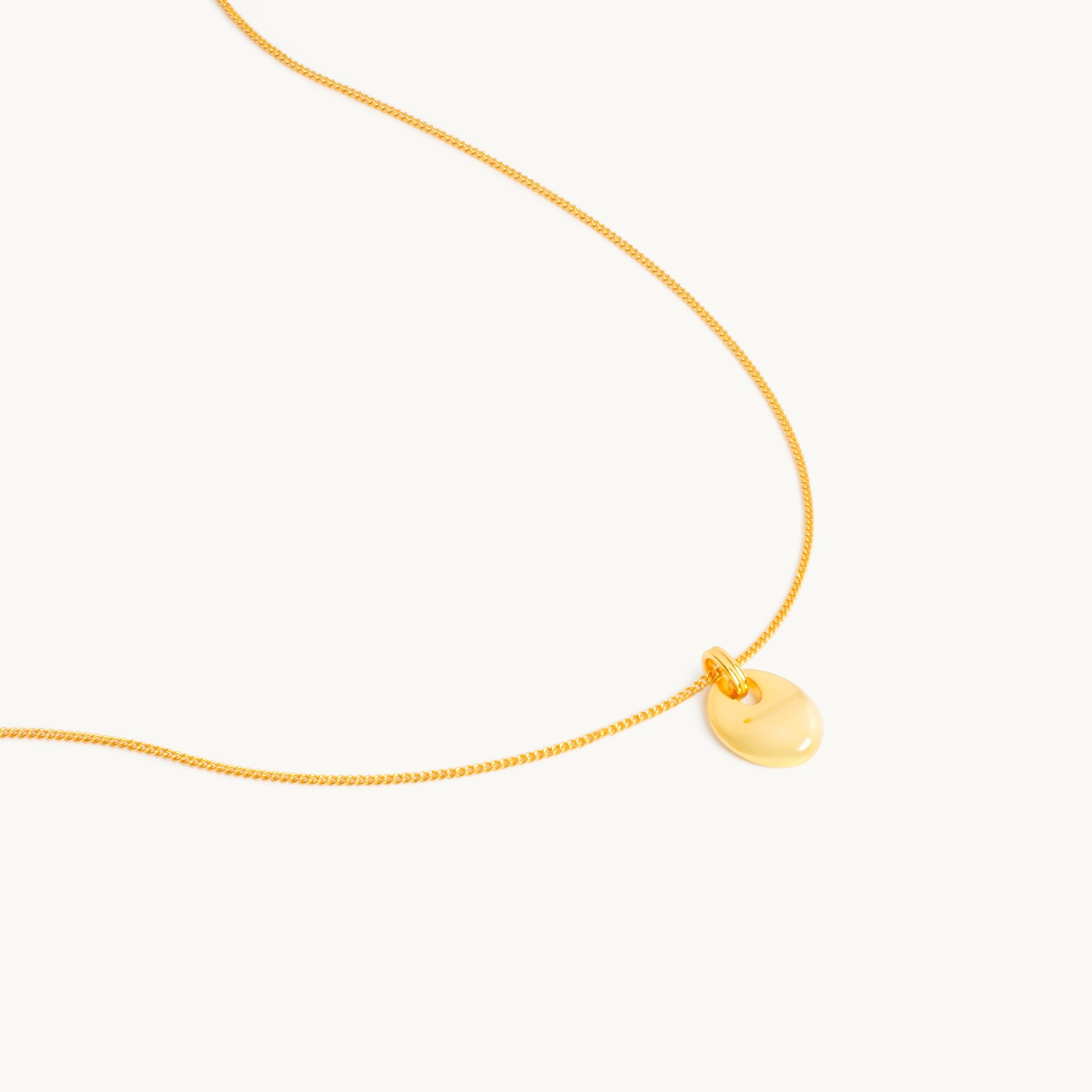 Ocean Pebble Necklace-0