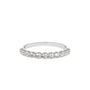 Stone U-Shaped Wedding Band-3