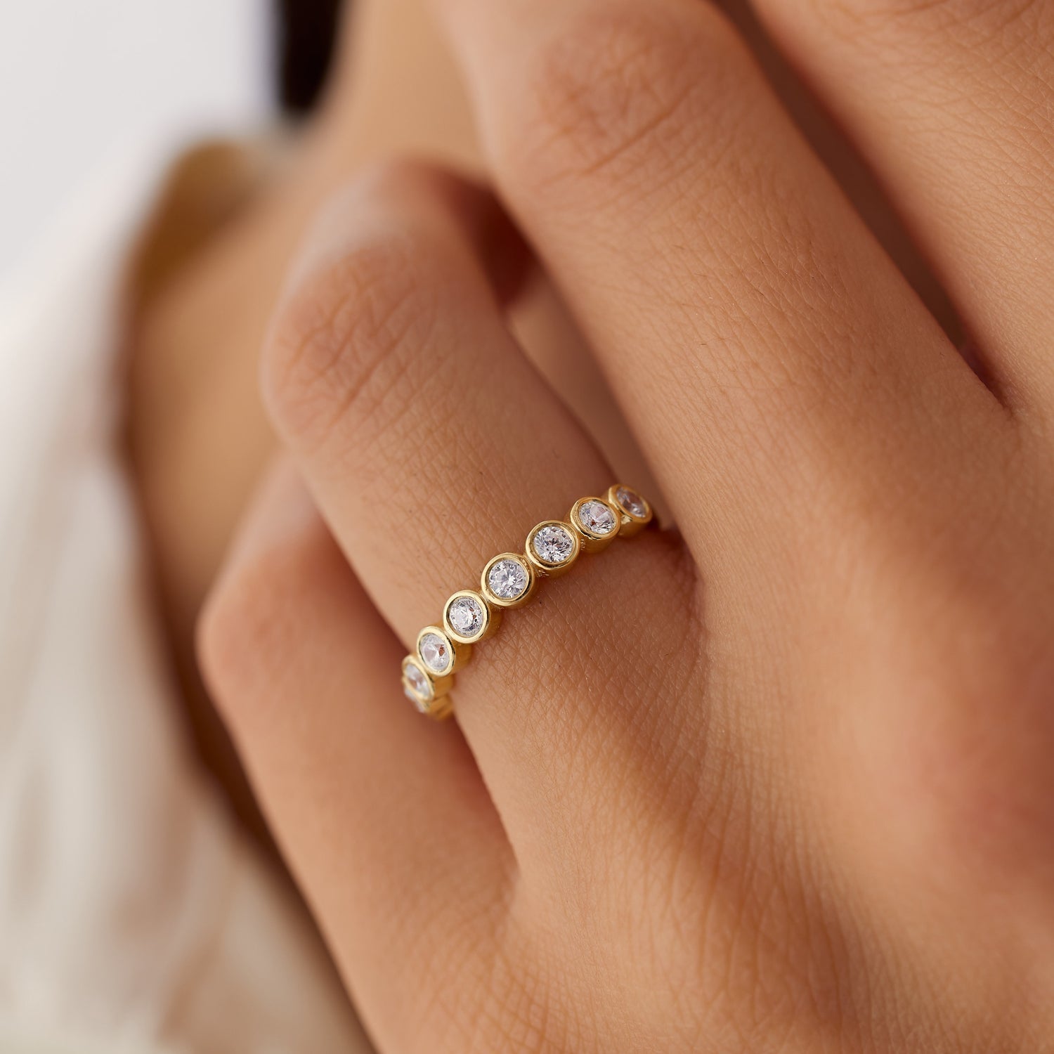 Half Eternity Wedding Ring-1