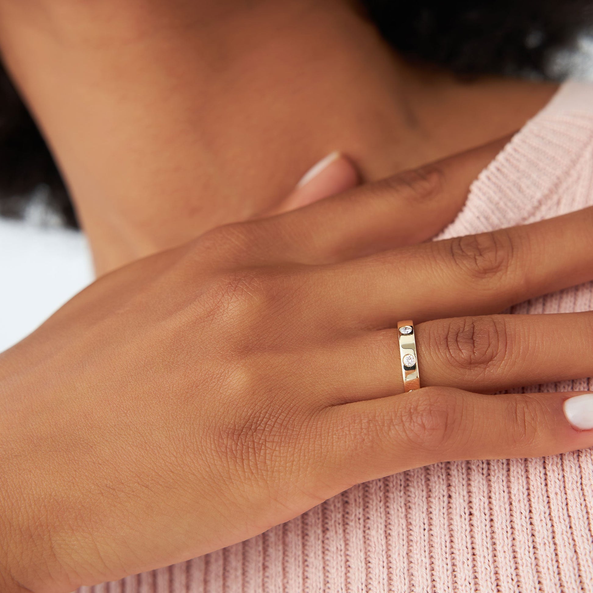Flush Setting Full Eternity Band-3