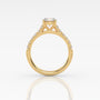 The Round Cathedral with Pavé band-4