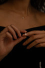 The Round Six Prong Solitaire with Pavé band-1