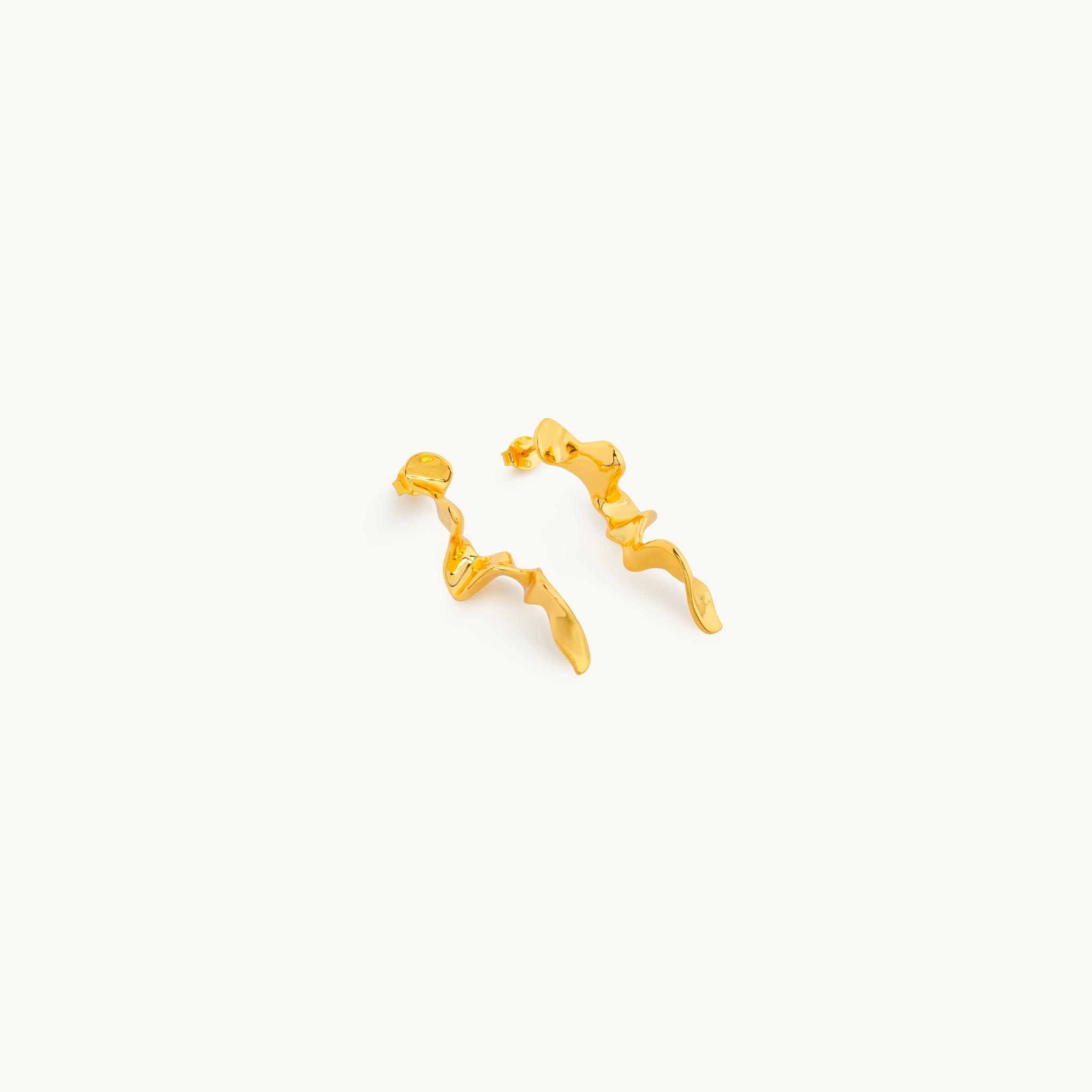 Nautical Waves Earrings-0
