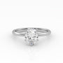 The Oval Six Prong Solitaire-5
